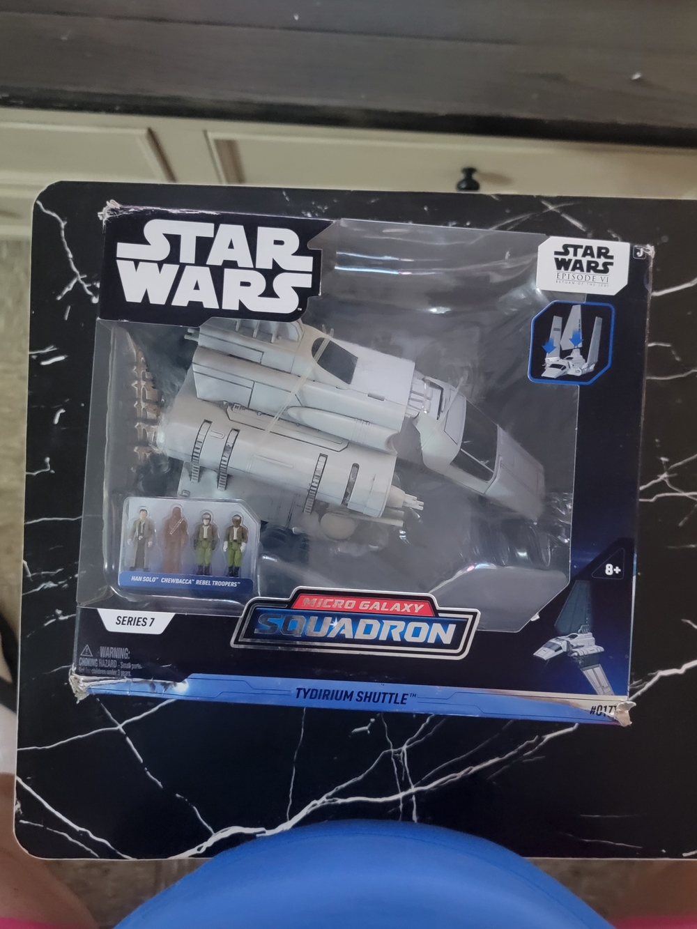 Star Wars Tydirium Shuttle Micro Galaxy Squadron - White